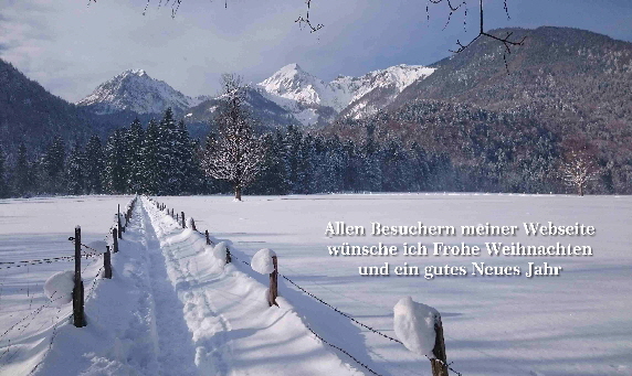 Weihnachten Panorama Geigelstein